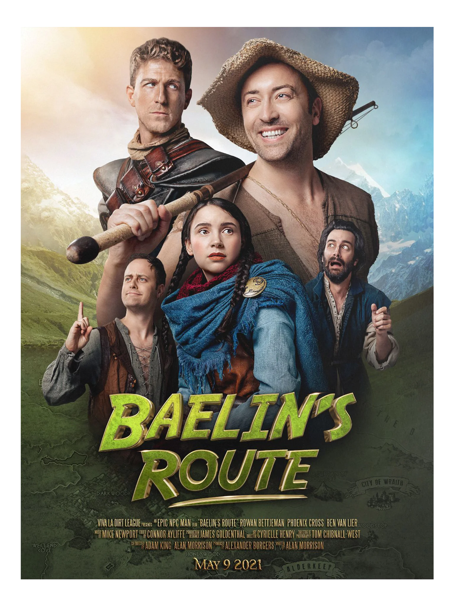 Baelin's Route Movie Poster - 18 x 24 product image (1)