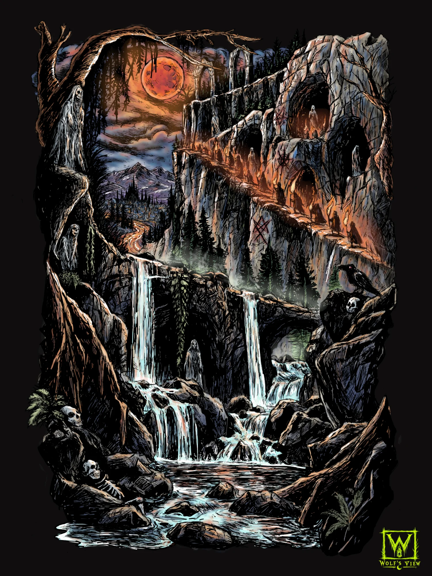 Of Magic, Moons, and Legends — Unisex T-Shirt product image (59)