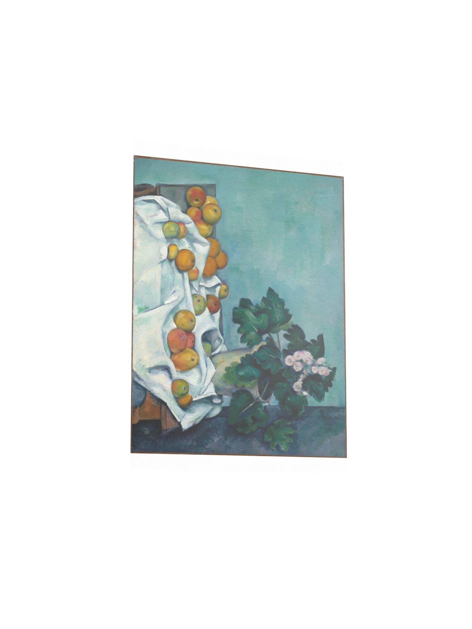 Cézanne, Still Life with Apples and a Pot of Primroses — Fine-Art Poster product image (12)