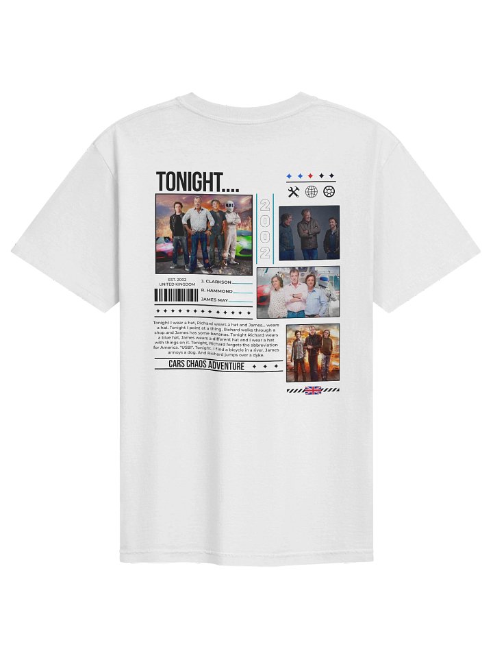 tonight... white tee product image (1)