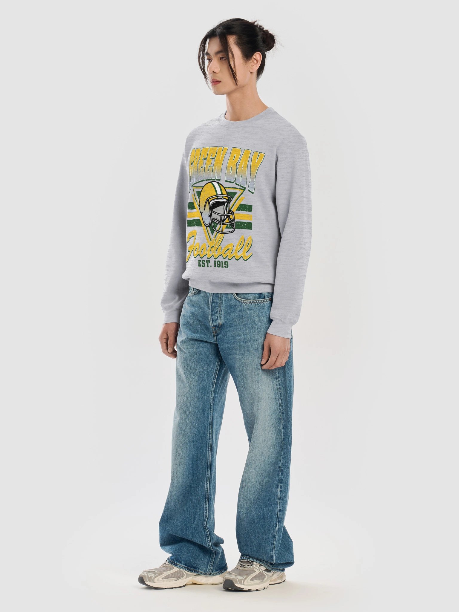 Green Bay Packers Football Gildan Classic Crewneck Sweatshirt product image (21)