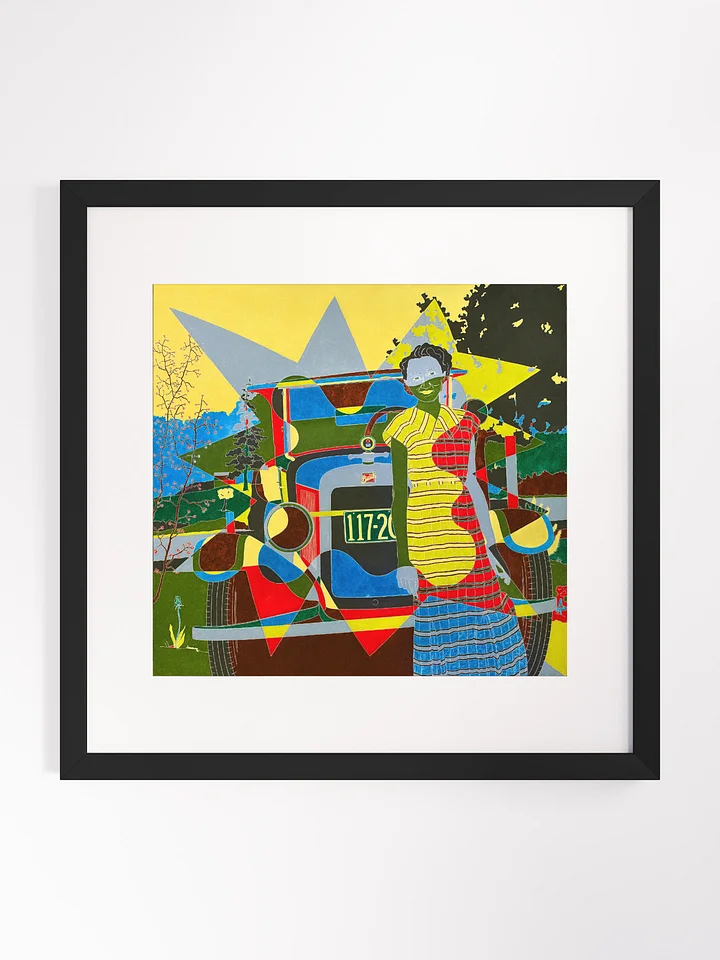 Peggy's Buick (2015) Print Framed product image (1)
