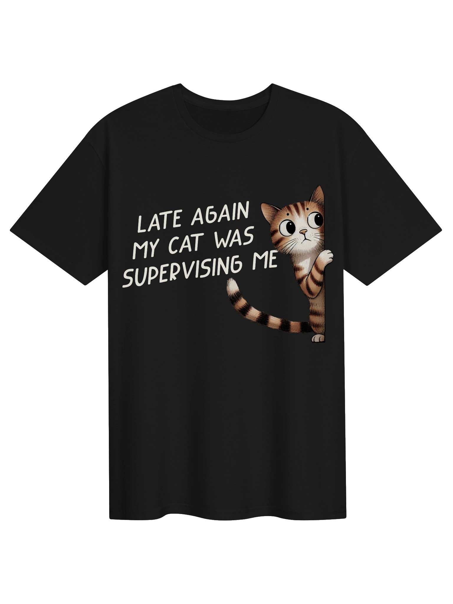 Cat Supervision T-Shirt product image (2)