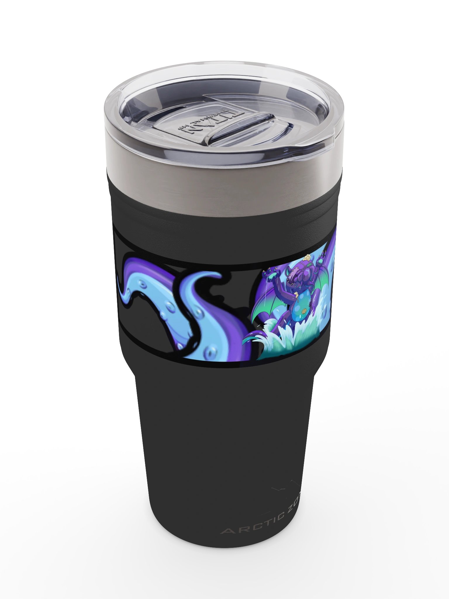 Anxiety Bear Scare Bear: Bearthulu tumbler 30oz product image (11)