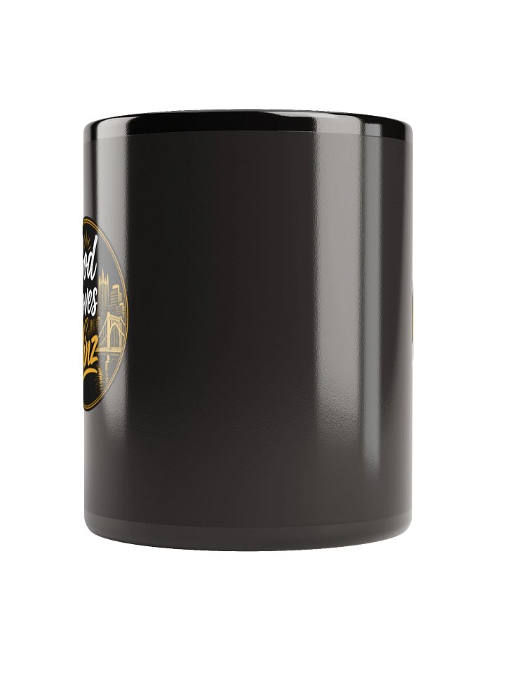 God Loves Yinz Black Mug product image (2)