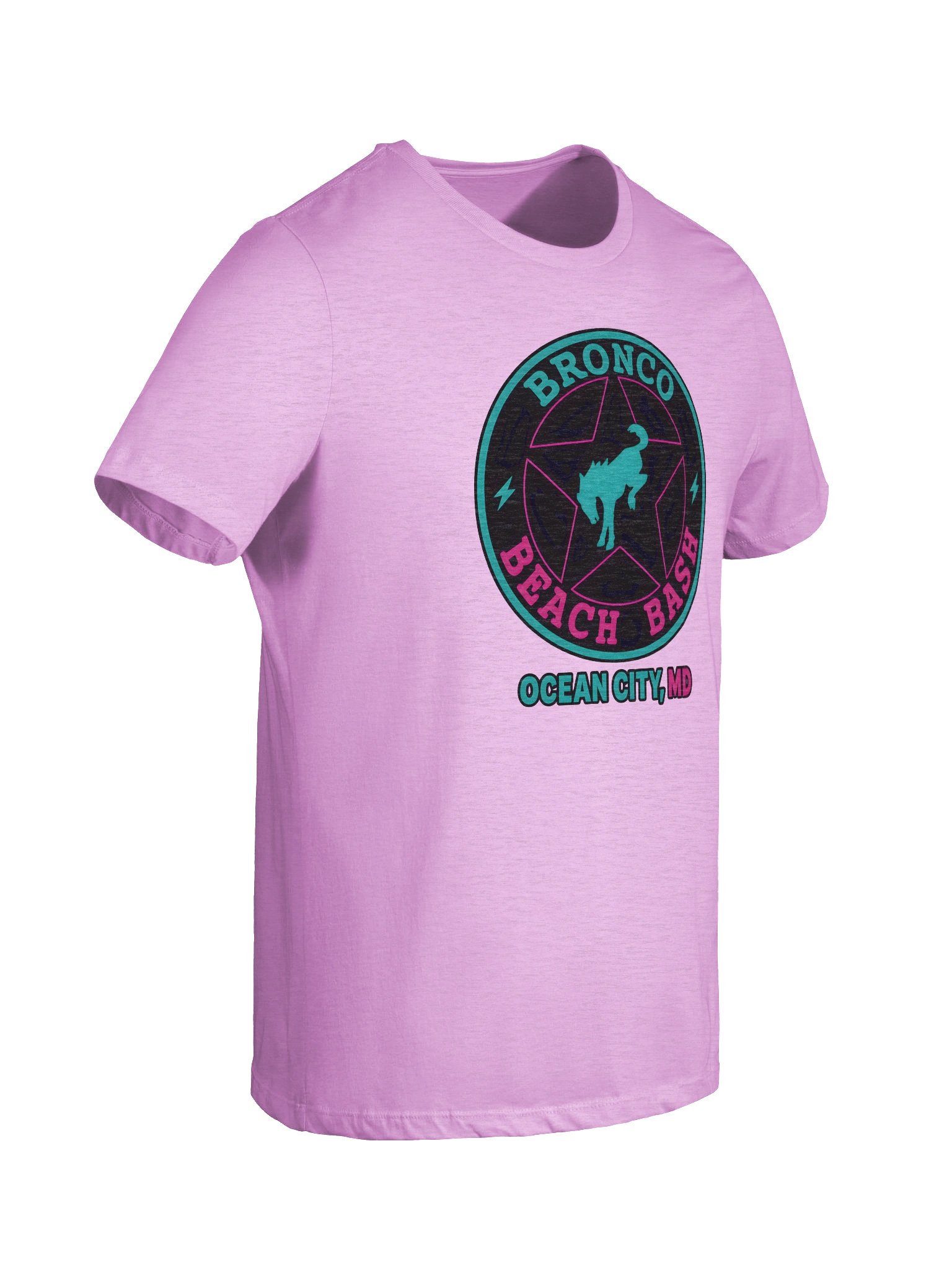 2025 Bronco Beach Bash Ocean City / Destination Bigfoot Bronco Collab | Full Send Women's Relaxed Fit Bella + Canvas Supersoft T-Shirt (Multiple Colors Available) product image (9)