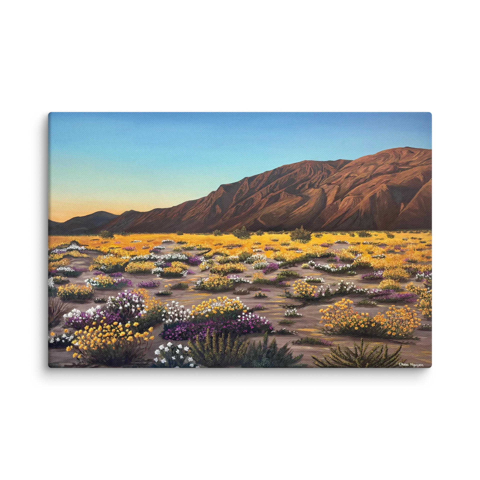 Where the Desert Blooms - Canvas Print product image (1)