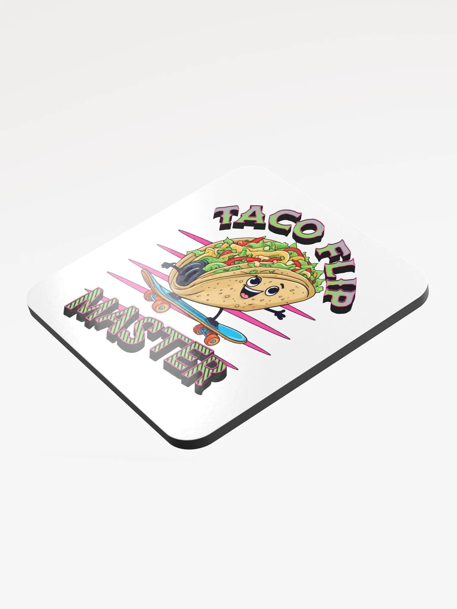 Taco Flip Master Cork Coaster product image (4)