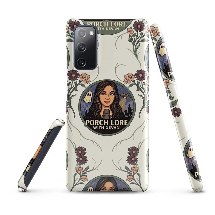 PORCH LORE DEVAN CREAM FLORAL SAMSUNG PHONE CASE product image (9)