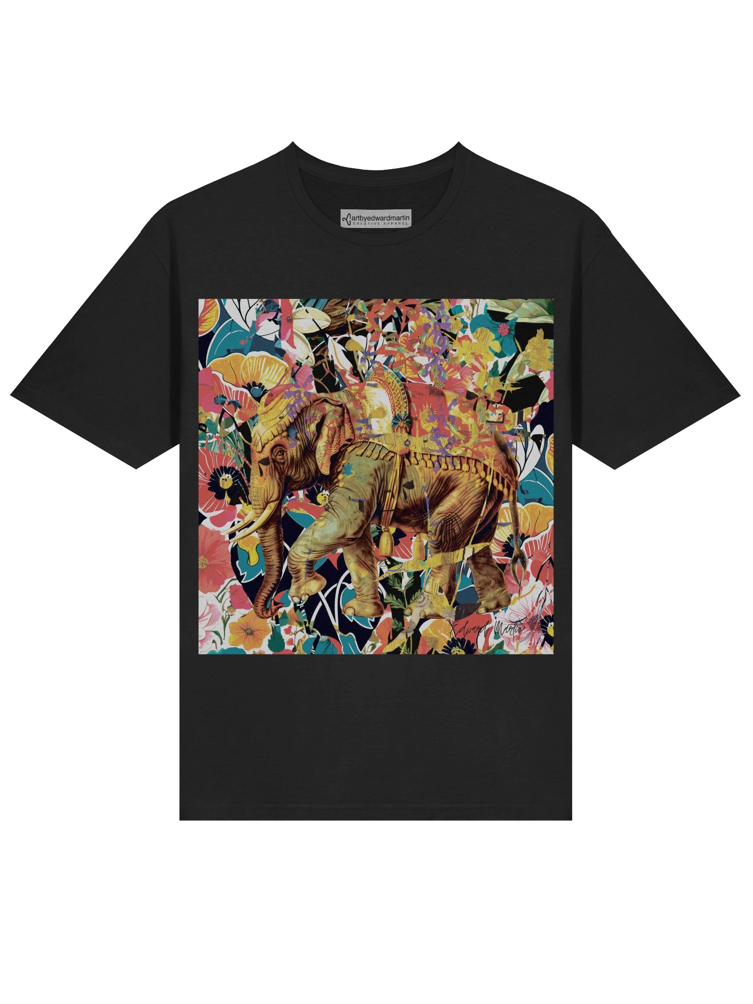 'La procesión Dorada' (The Gilded Procession) by Edward Martin Unisex Tee product image (20)