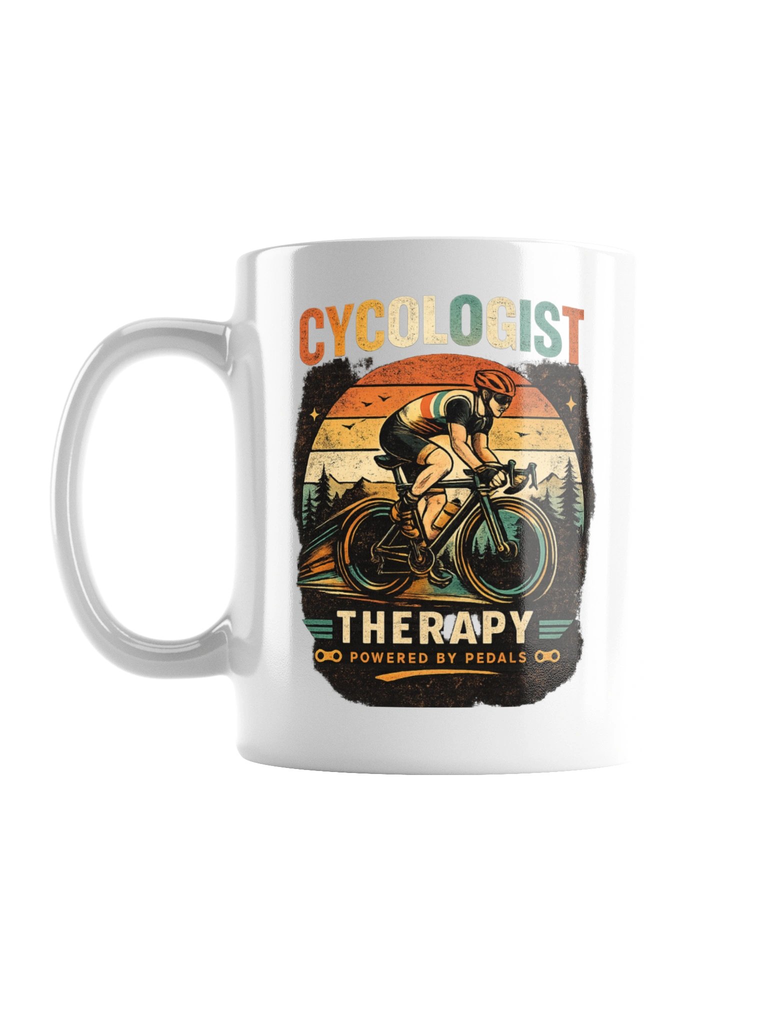Cyclogist Therapy Retro Vintage Mug product image (2)