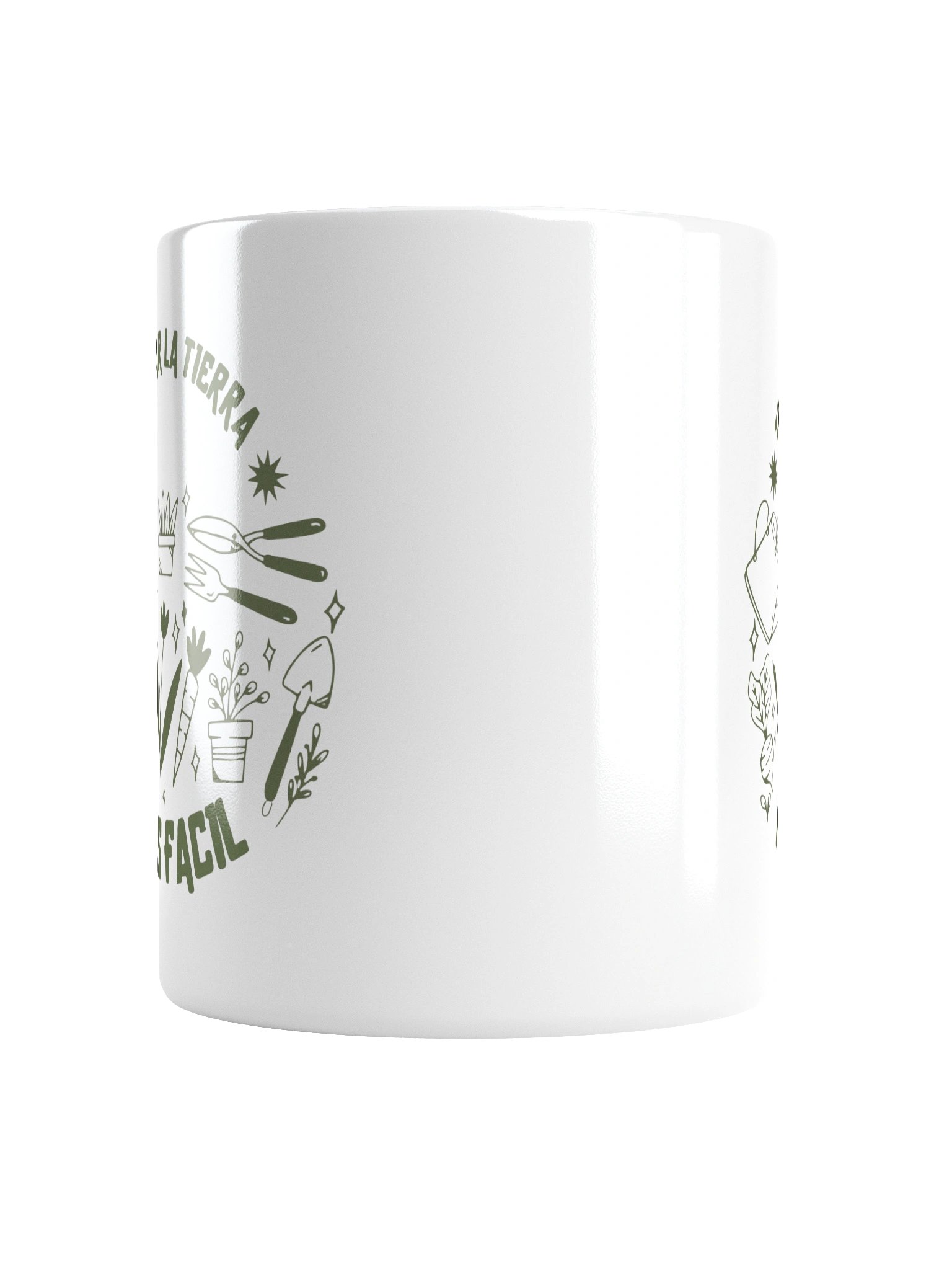 Taza Trabajar la Tierra No Es Fácil | Taza de Jardinería Divertida | Regalo Original para Huertero product image (2)