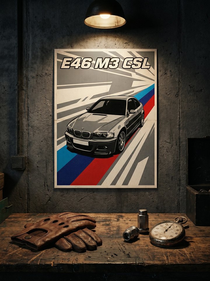 CSL Motorsport Poster product image (4)