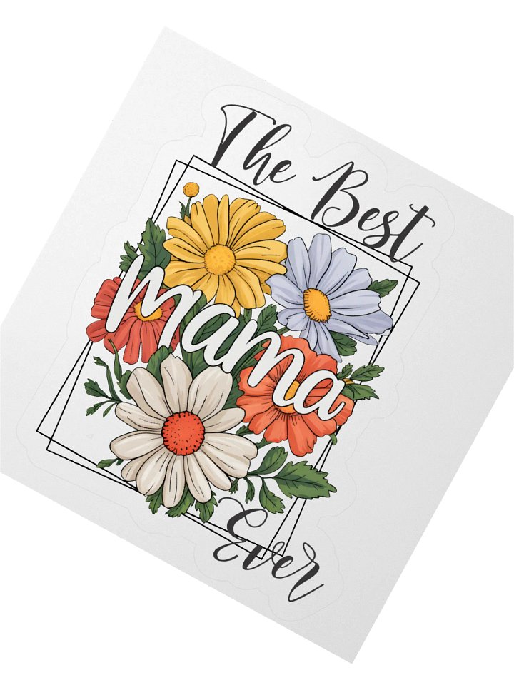 Blossoming Love The Best Mama Ever Sticker Set product image (5)