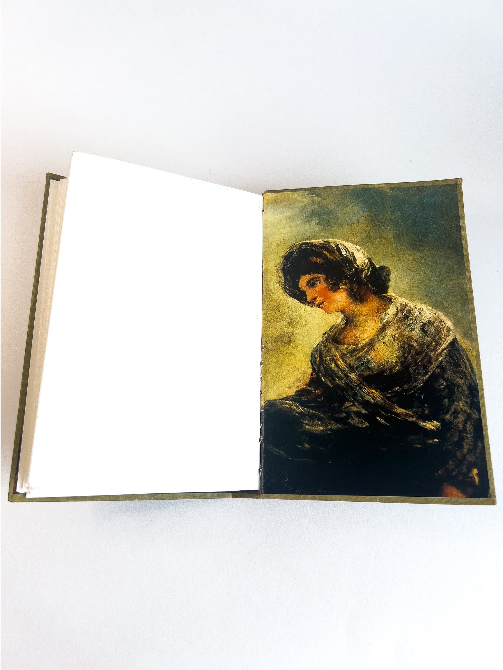 Handmade Sketchbook from Vintage Book Cover | Nelson's Library for Girls product image (6)