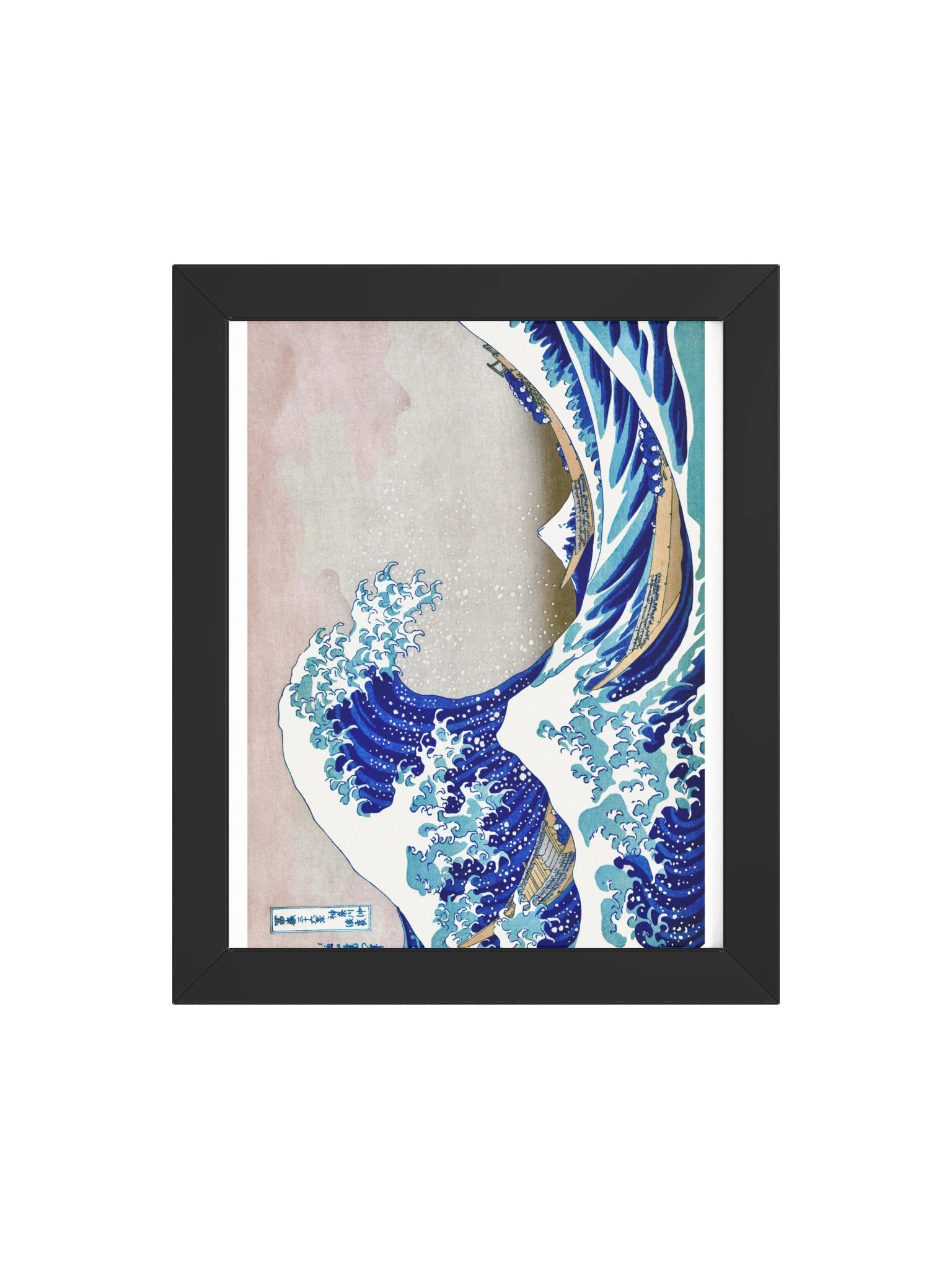 The Great Wave off Kanagawa — Small Framed Matte Poster product image (8)