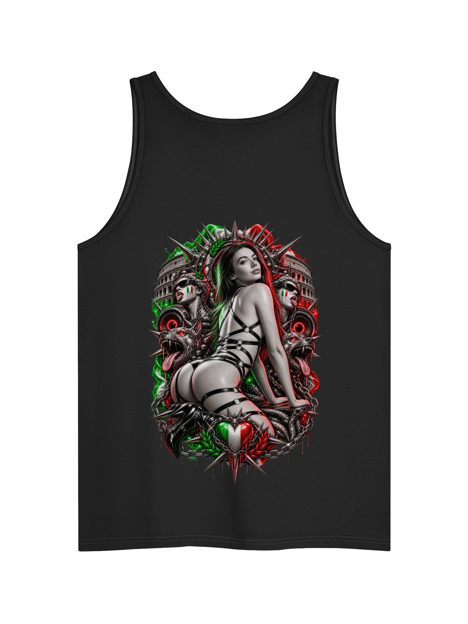 troiadeltechno italy tanktop product image (2)