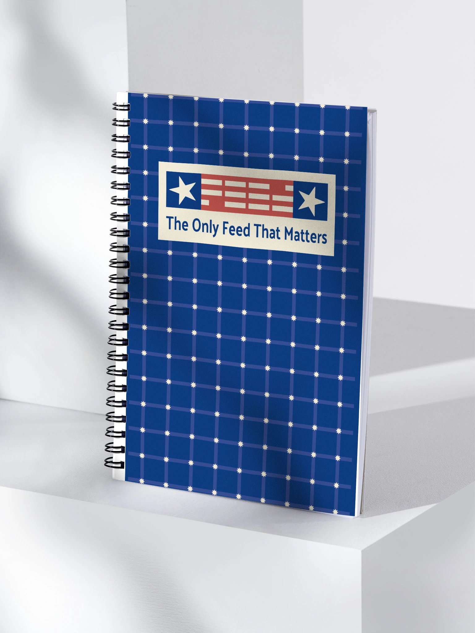 FEED Network Notebook - blue product image (4)