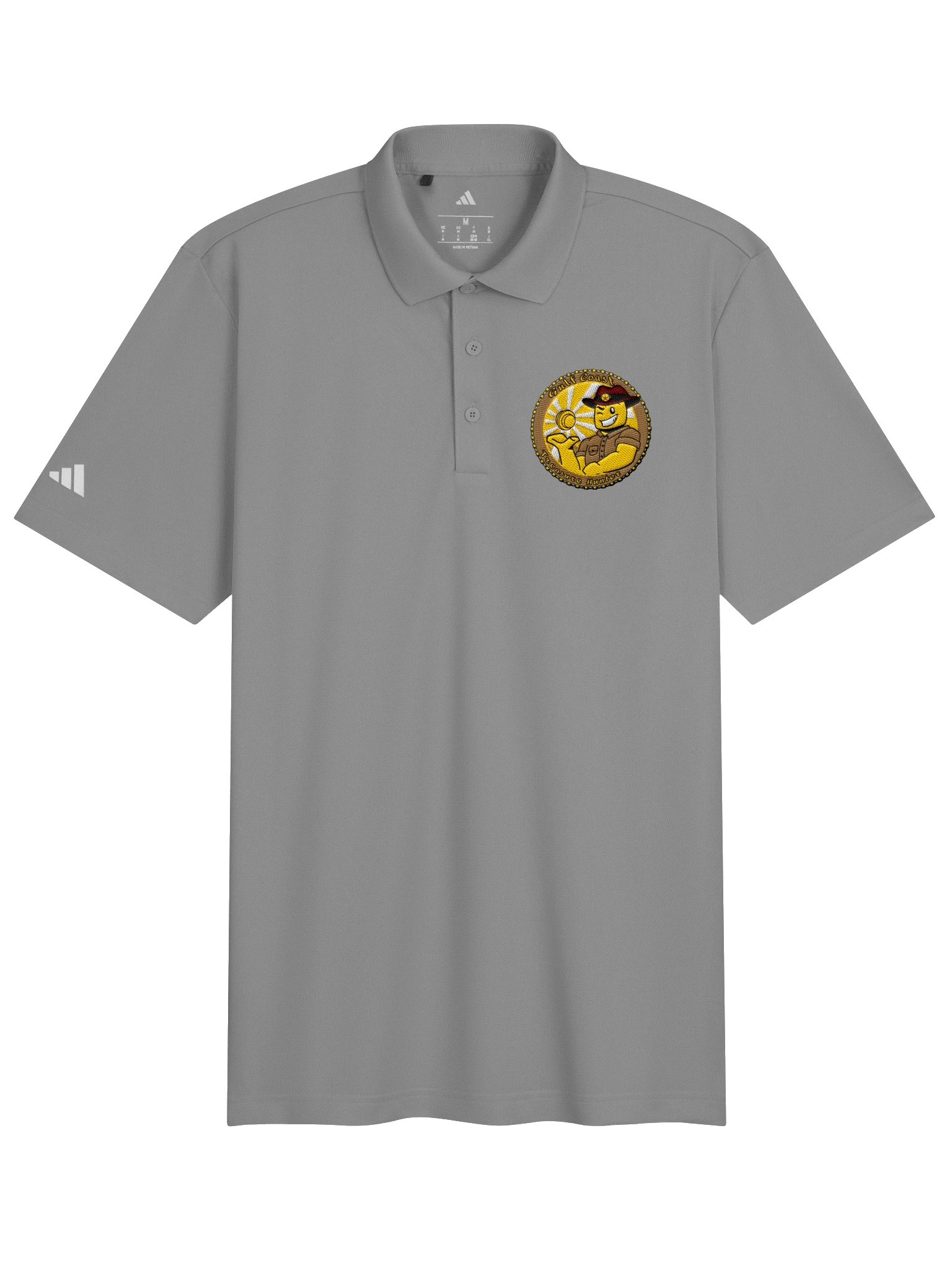 GCTH Logo Embroidered Adidas Sport Polo product image (1)