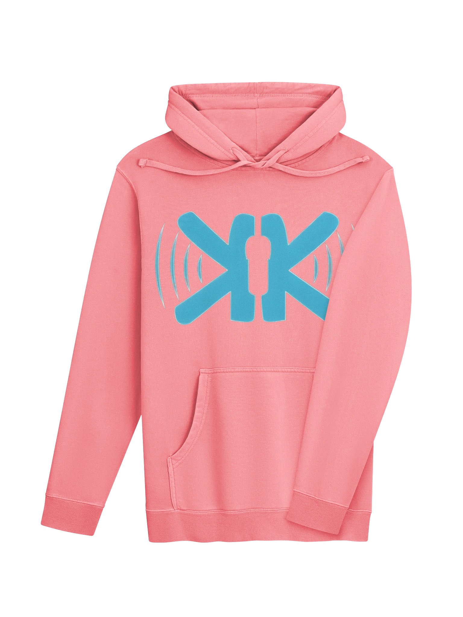 KIUK Women's Independent Trading Co. Pigment Dyed Hoodie product image (4)