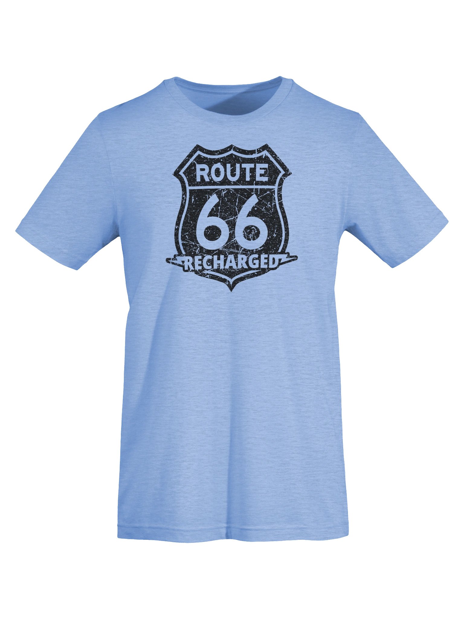 Route 66 Recharged - Black Faded Shield (Unisex) product image (55)