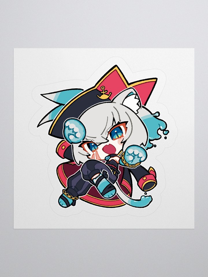 Captain Dandyfloss Cute Sticker product image (3)