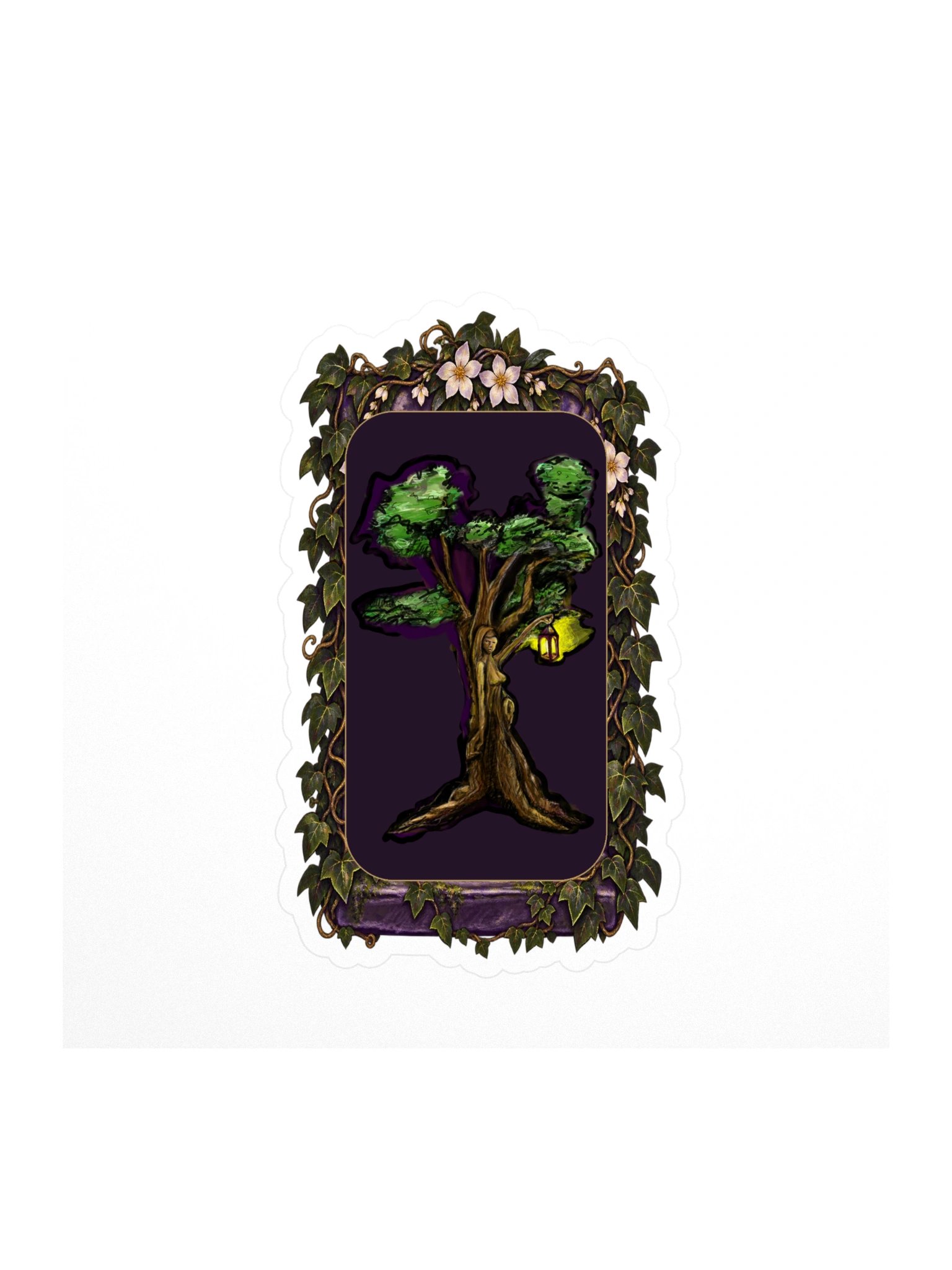 Mystic Tree Kiss Cut Sticker product image (1)