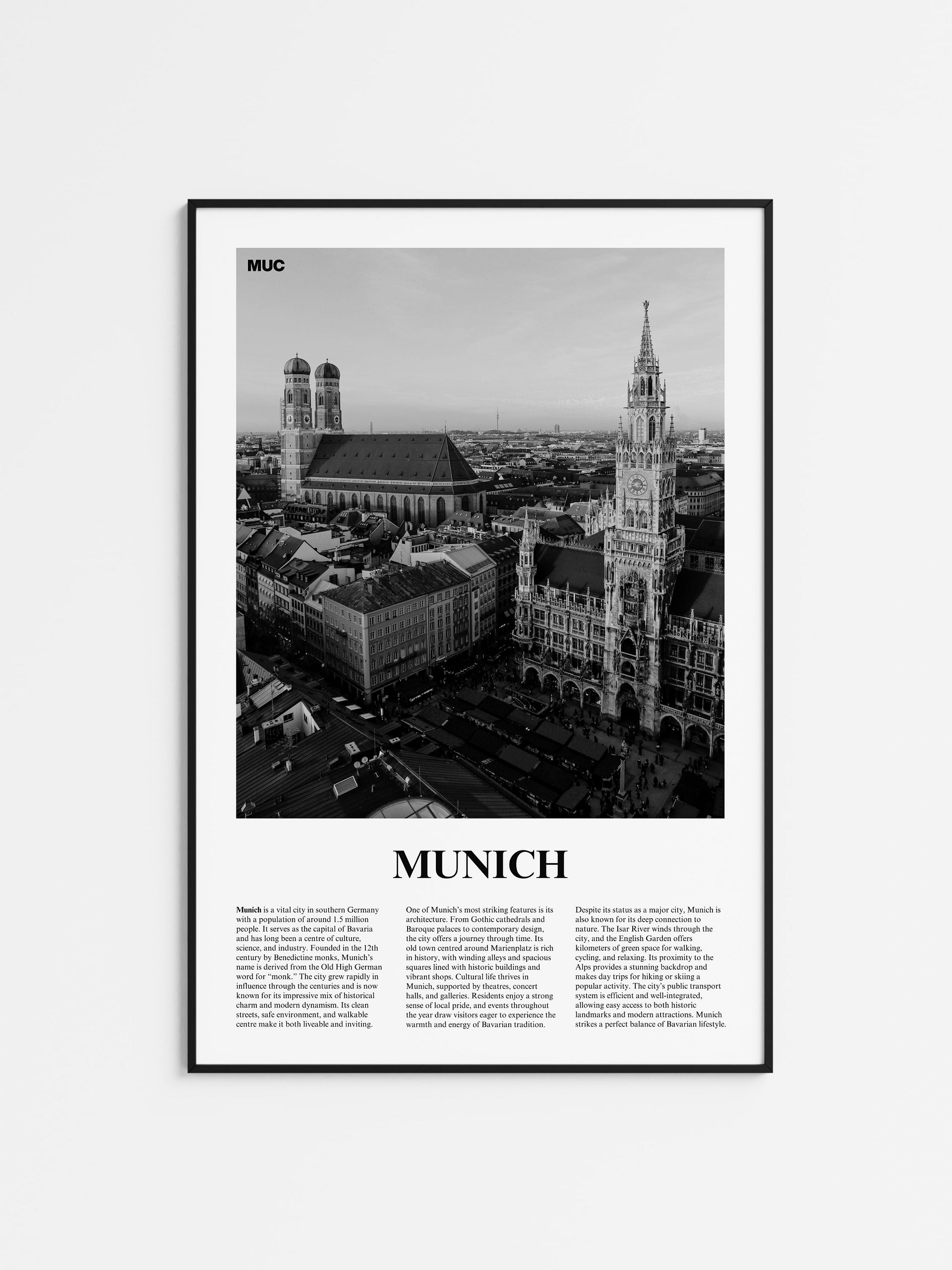 Munich 01 Newspaper Poster product image (1)