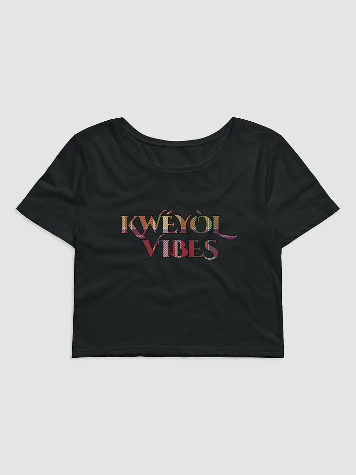 KWÉYÒL VIBES Crop Tee product image (1)