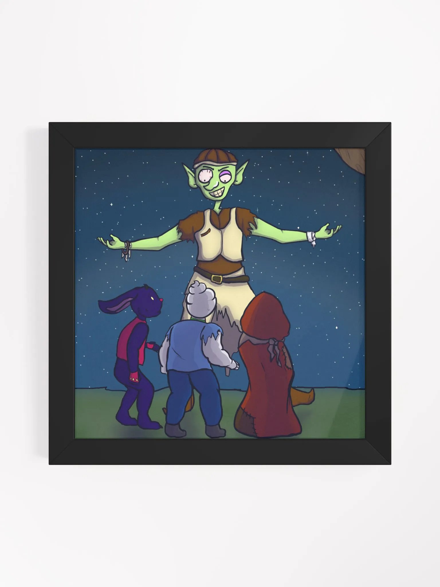 C. Goblin's Arrival Framed Print product image (1)