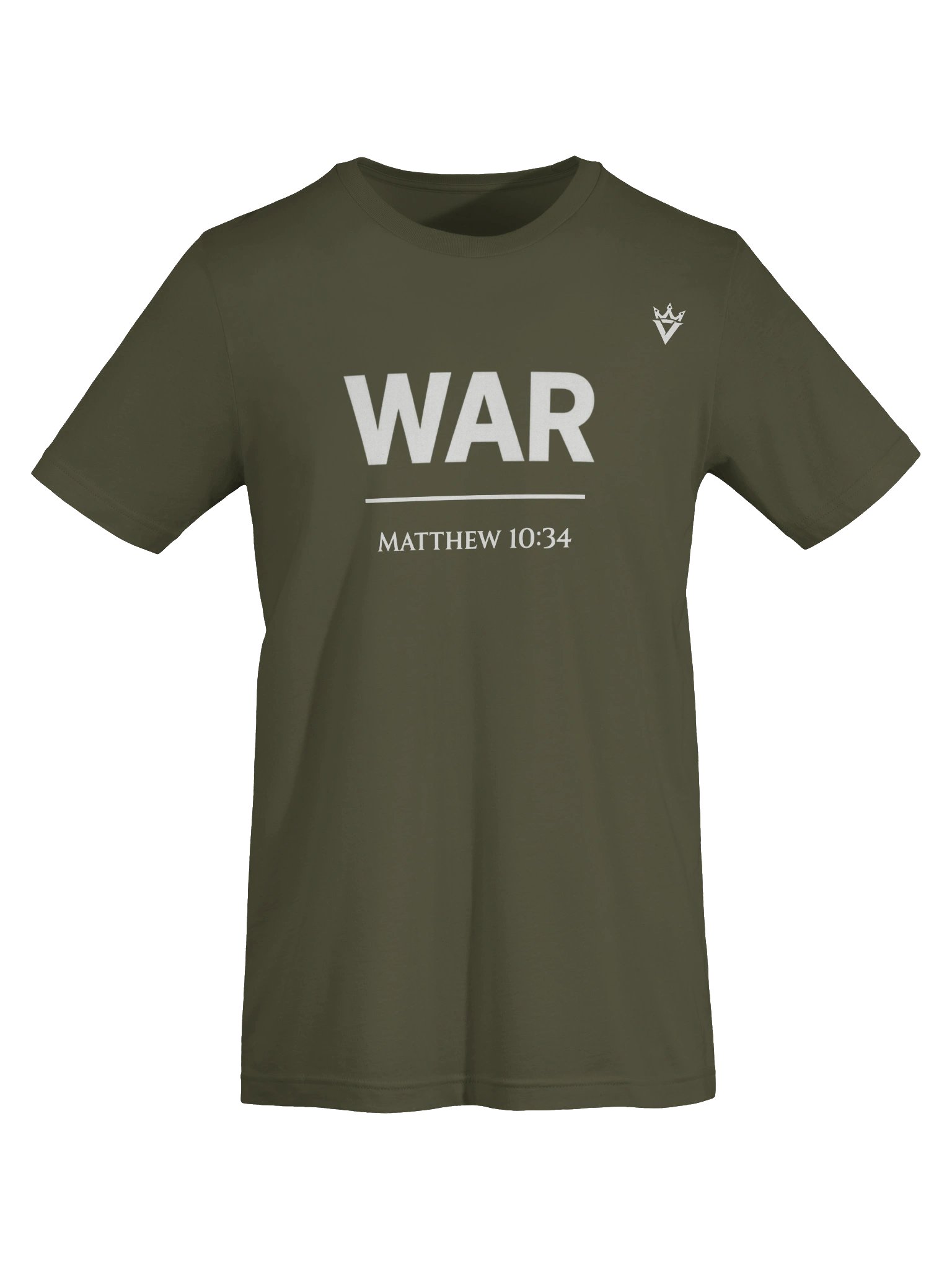 WAR Christian T-Shirt | Matthew 10:34 product image (7)