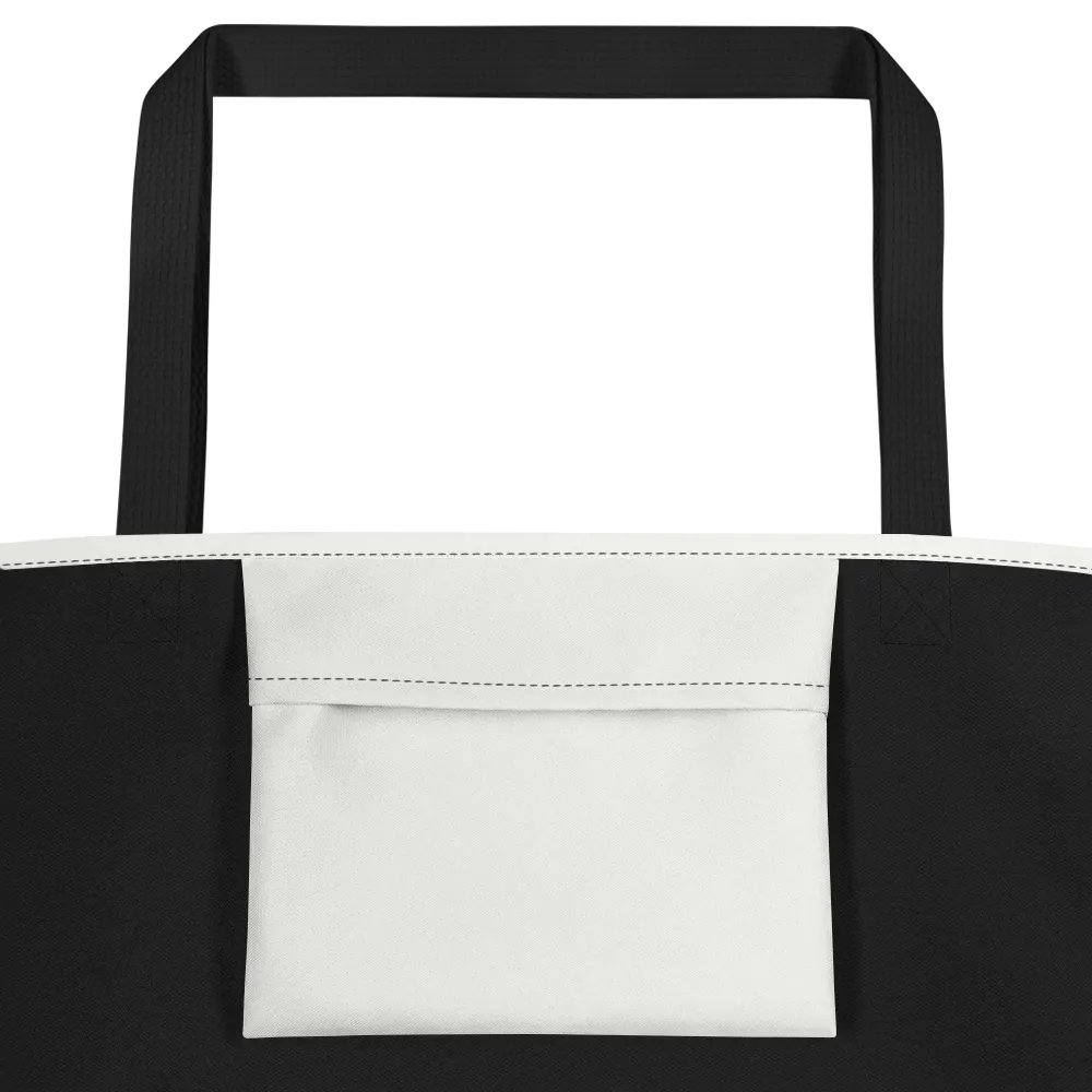 Large Tote Bag w/ Pocket LTFB0150 product image (2)