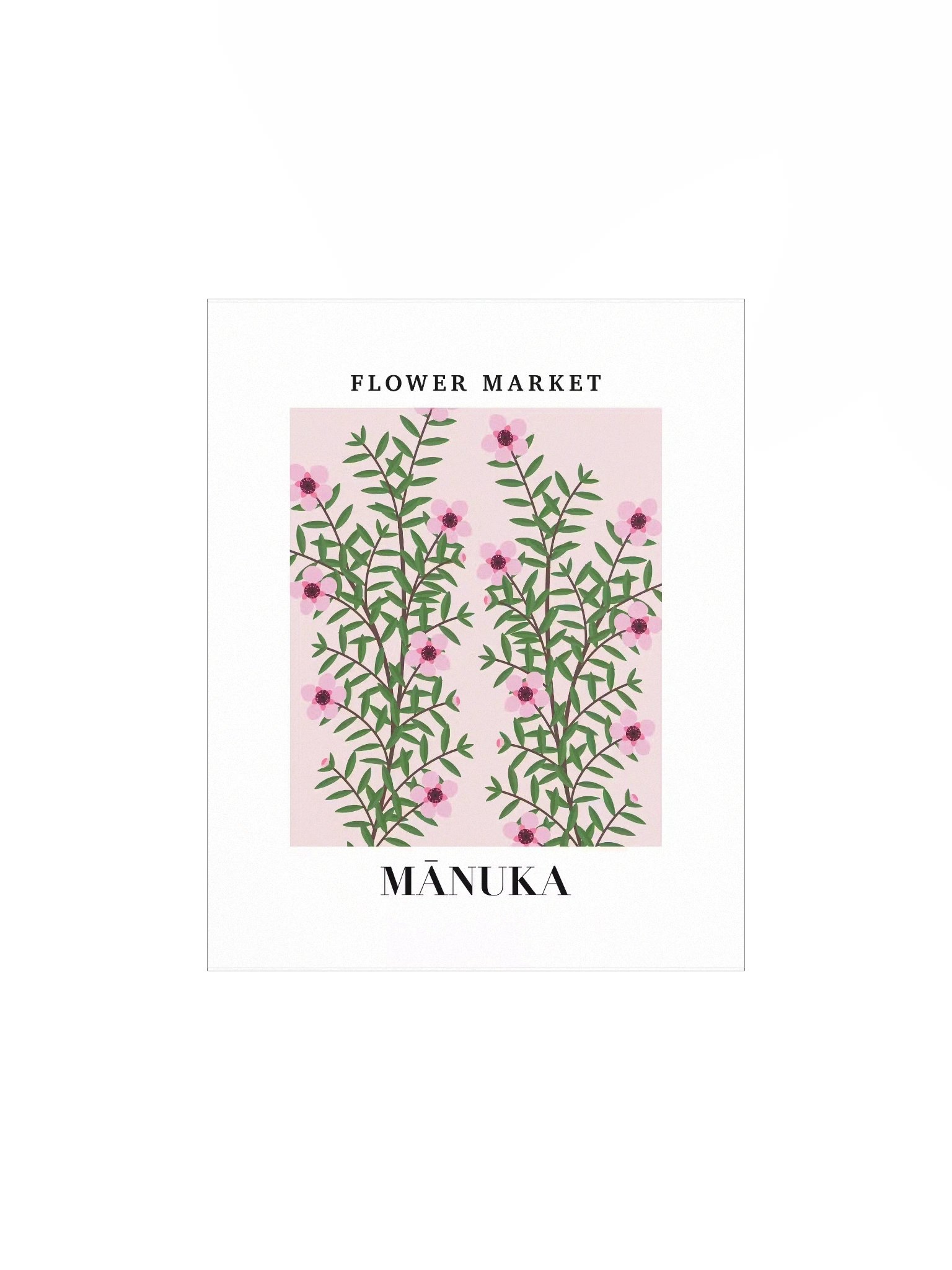 New Zealand Flower Market - Mankua Flower - Unframed Wall Art product image (2)
