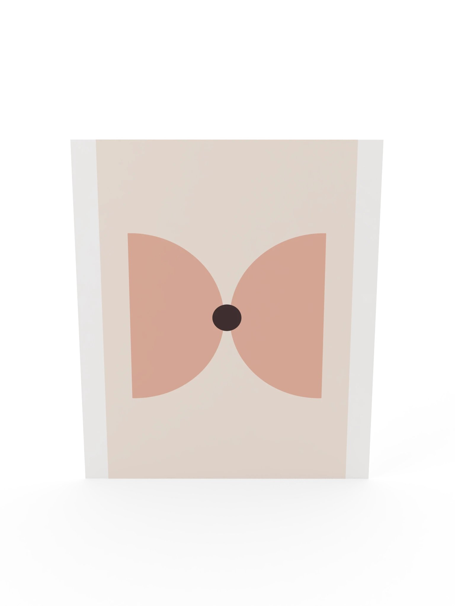 Blush Pink Geometric Print | Abstract Bathroom Wall Art product image (7)