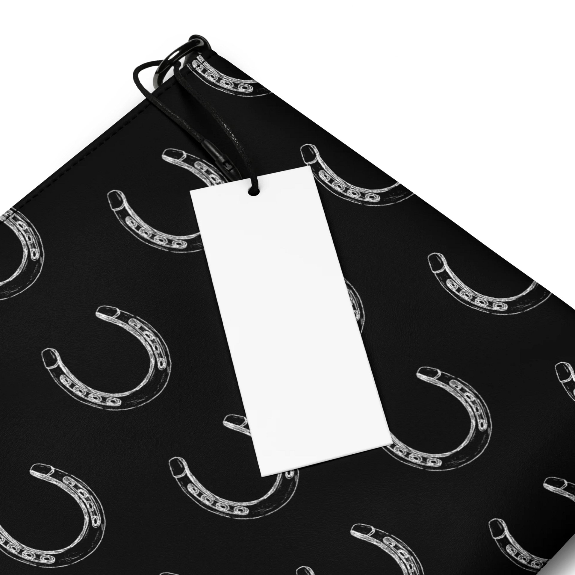 The Faux Leather Horseshoe Wristlet/Crossbody product image (3)
