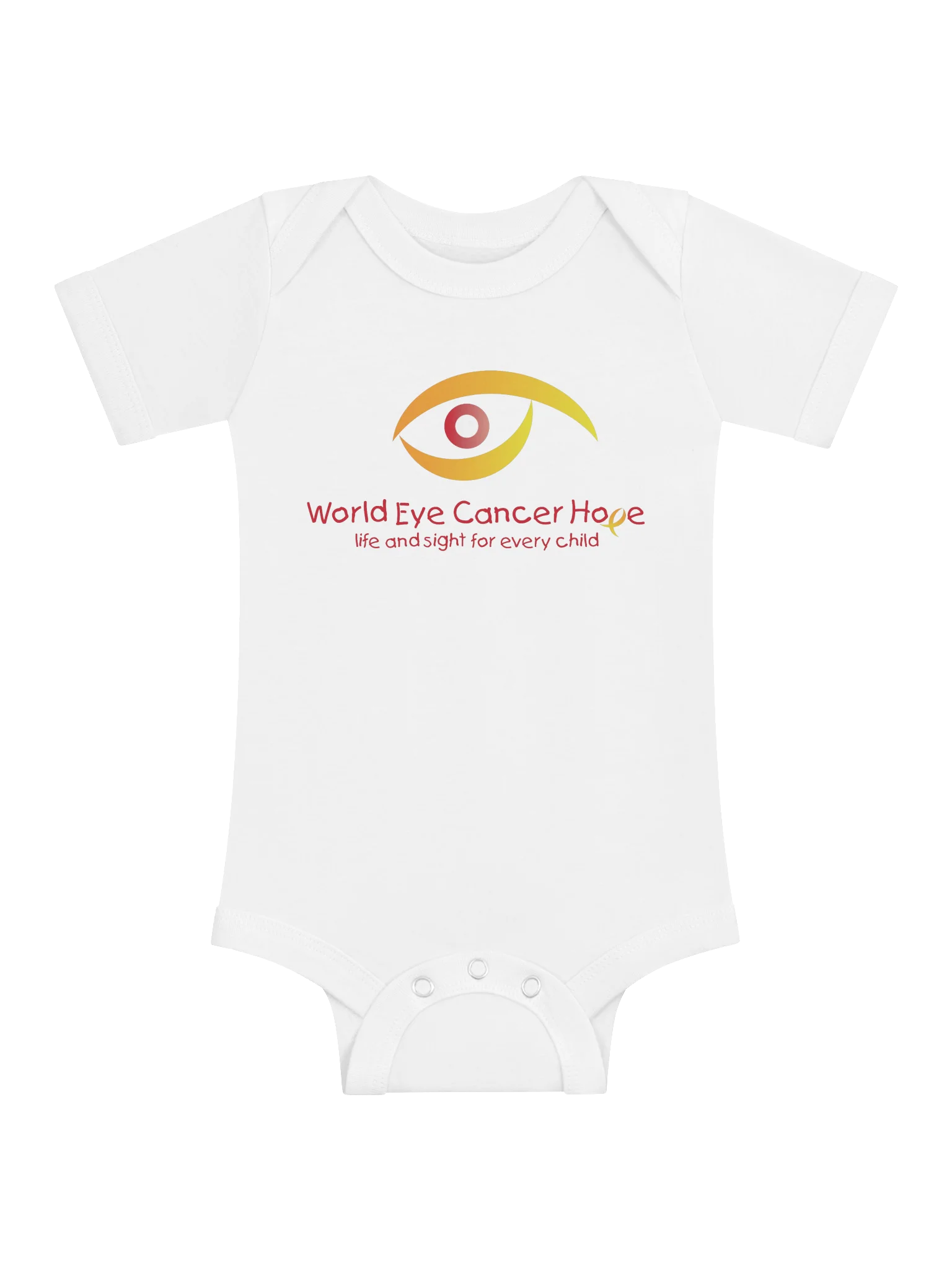 Red WE C Hope Logo - Baby Onesie product image (1)