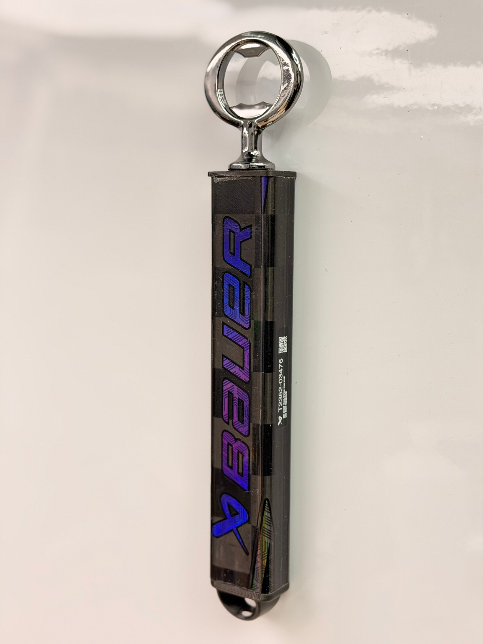 Enforcer Hockey Stick Bottle Opener - The Dark Lance (Premium) *LONG* *SIGNATURE CUT* product image (5)