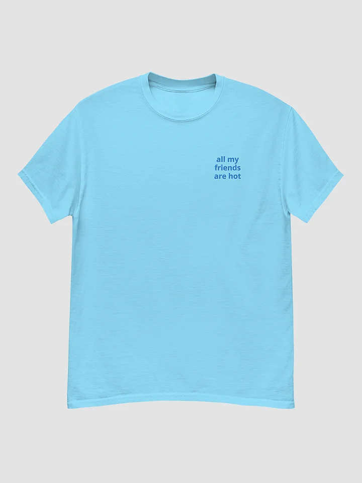Hot Friends Blue Embroidered T-Shirt product image (2)