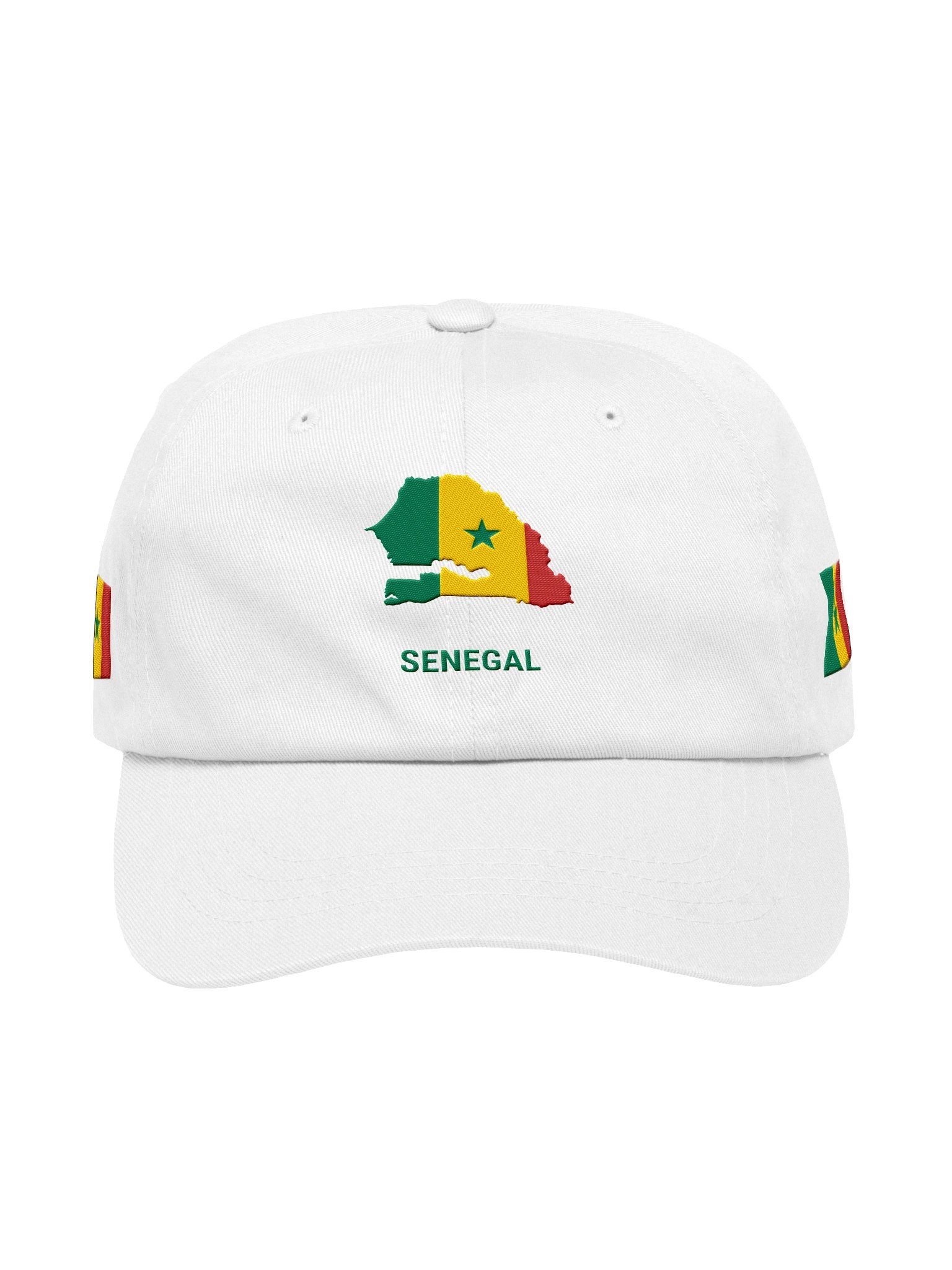 Senegal 2026 World Cup Flag Dad Hat - Senegal Soccer Fan Cap - Premium Embroidered Chino Cotton Twill product image (1)