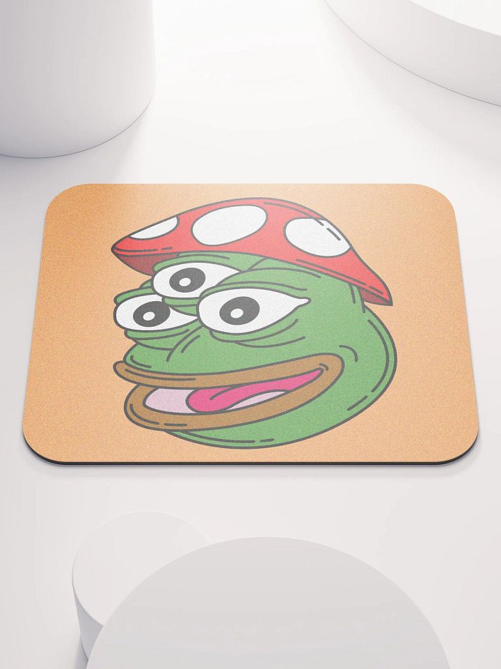 Orange Mouse Pad product image (1)
