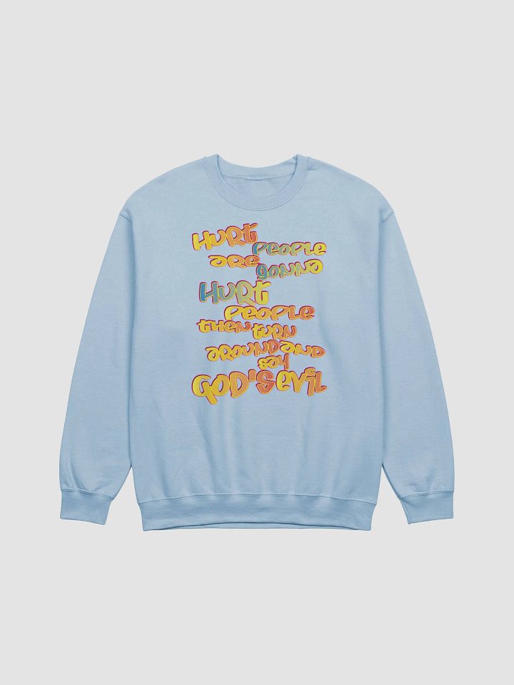 Hurt People - Graffiti - Gildan Classic Crewneck Sweatshirt product image (2)