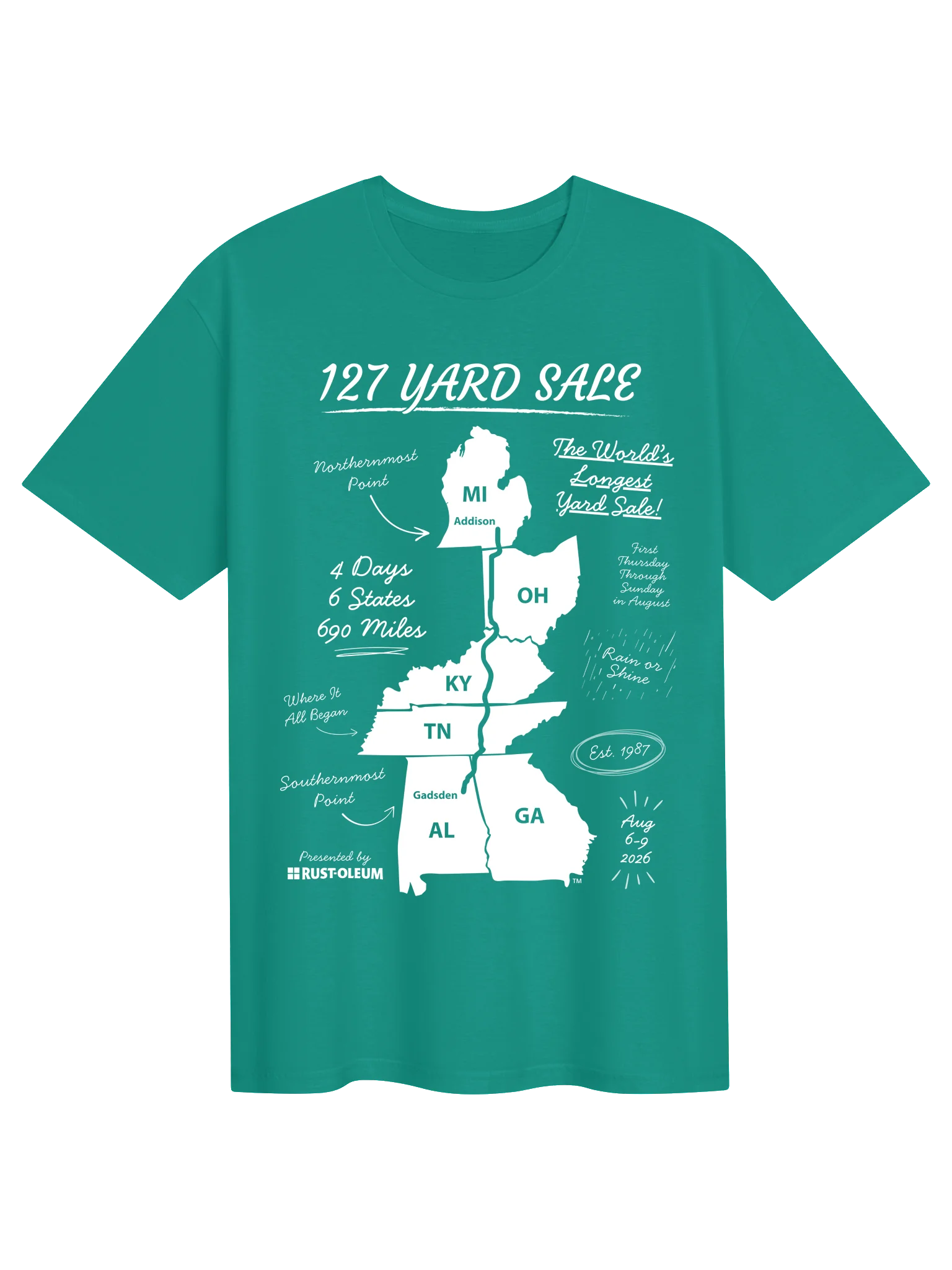 127 Yard Sale (2026) - Gildan Unisex Softstyle T-Shirt product image (1)