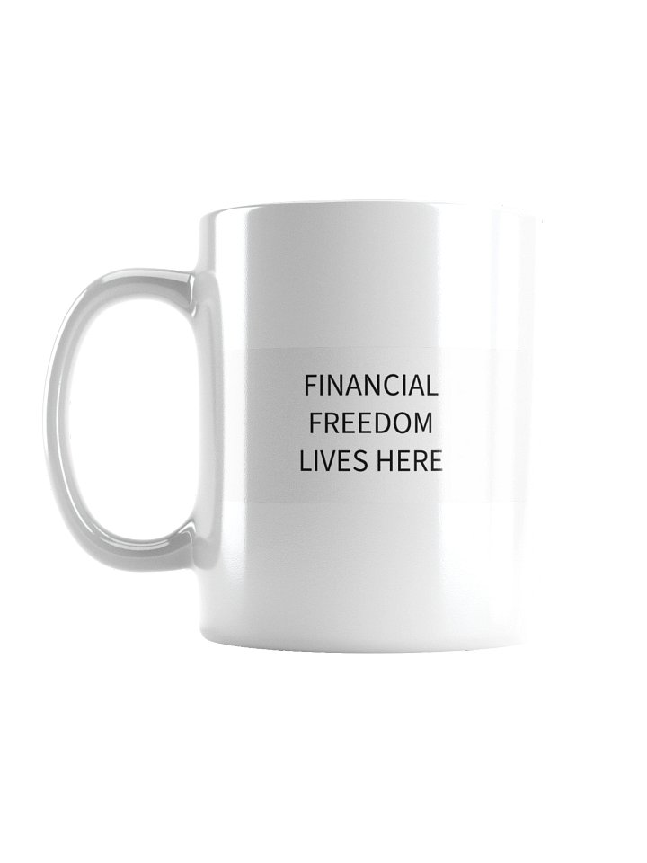Financial Freedom Lives Here Mug - Tiny House Living product image (2)