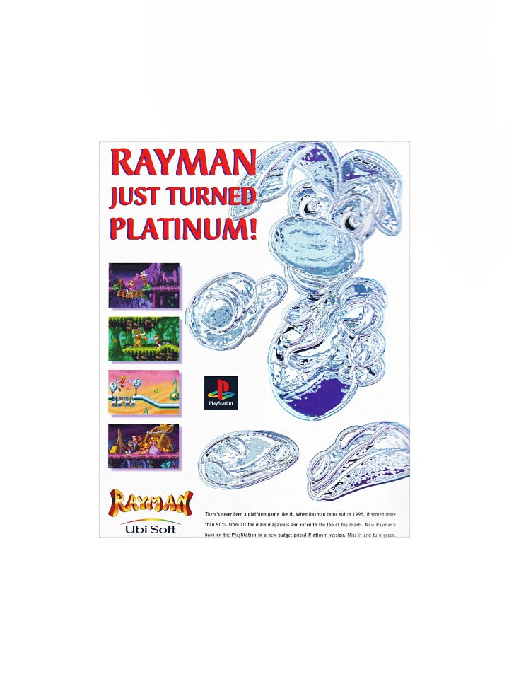 Rayman Platinum - Promotional Poster/Flyer product image (1)