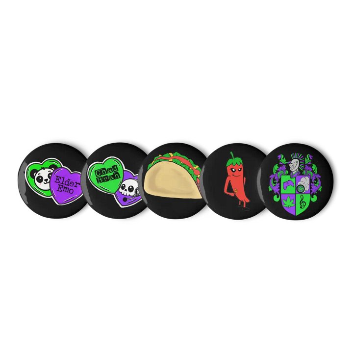 Pin Set (5-pack) product image (1)