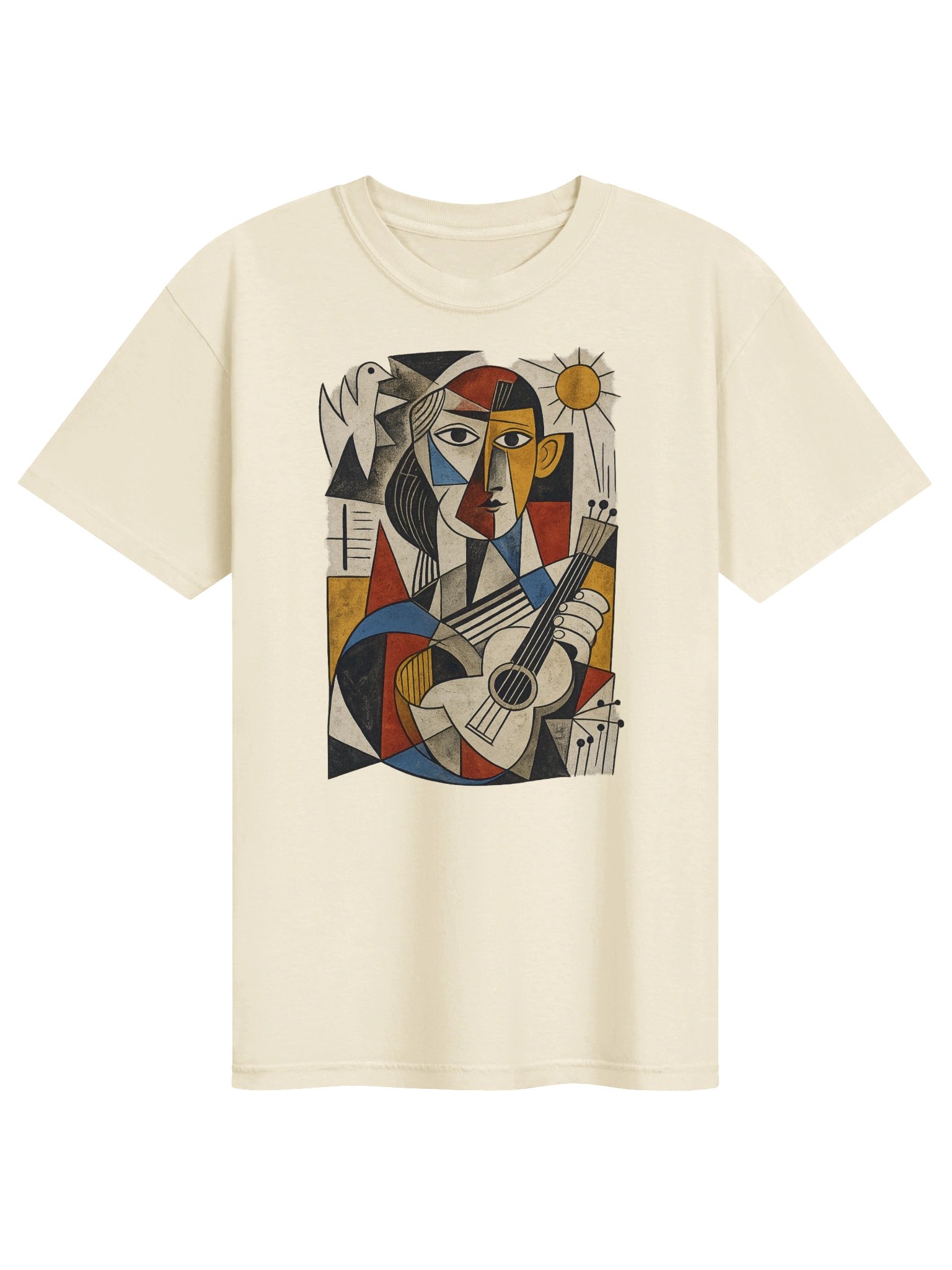 Strings of the Soul: A Cubist Symphony of Light product image (9)