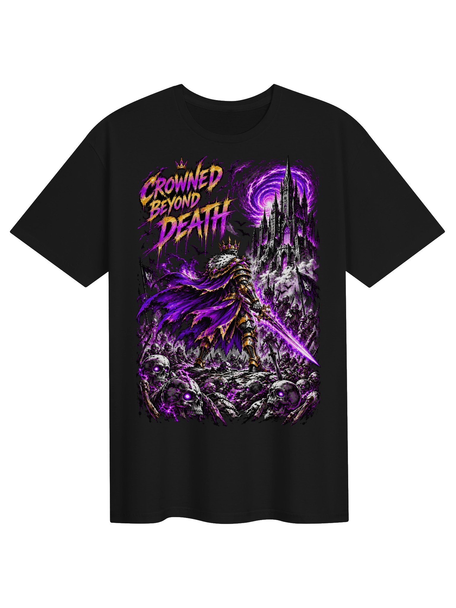 Crowned Beyond Death Tee product image (1)