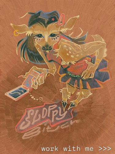 returning to the work i truly love : drawing furries