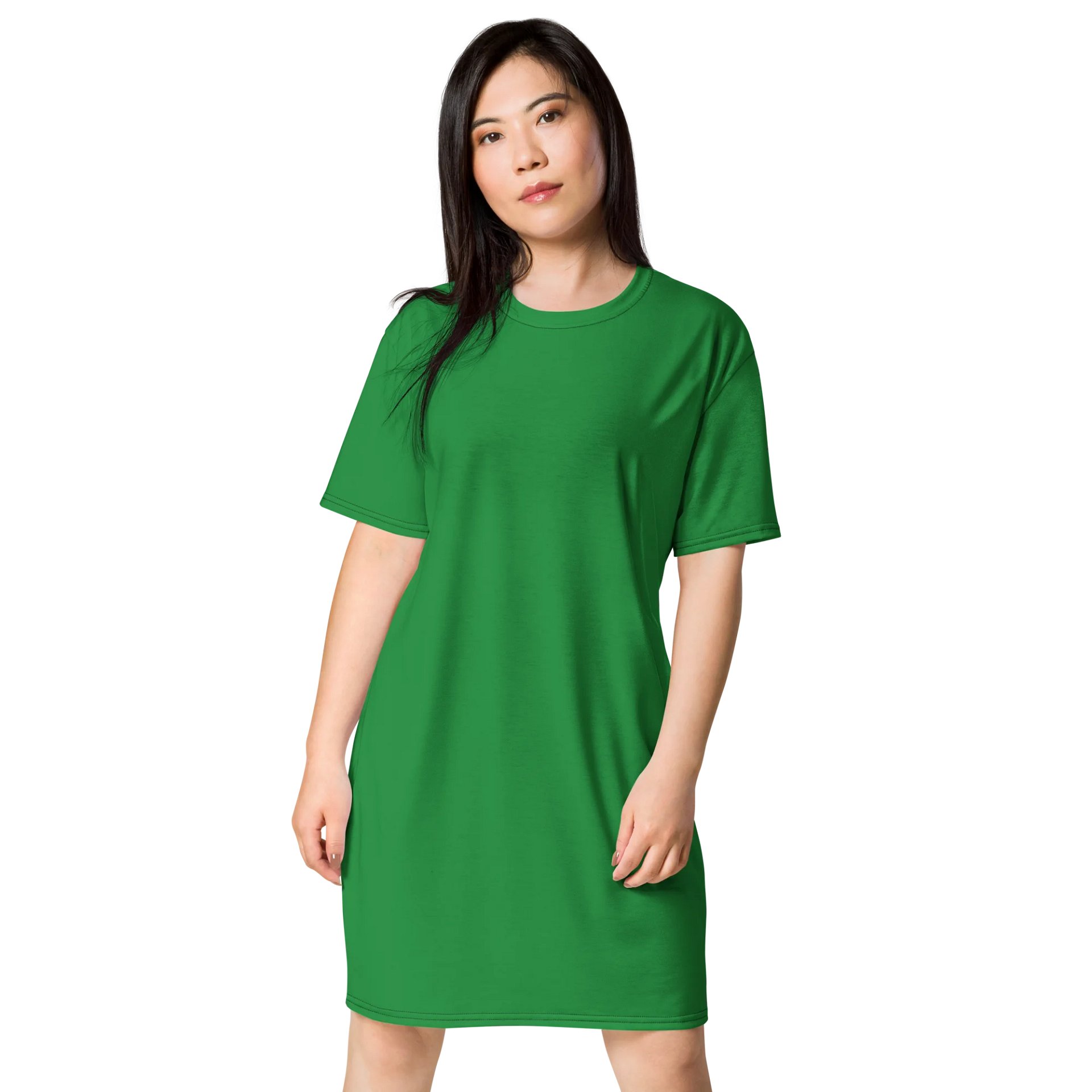 Oversized T-Shirt Dress - Serene Sea Green, Sizes 2XS-6XL product image (1)