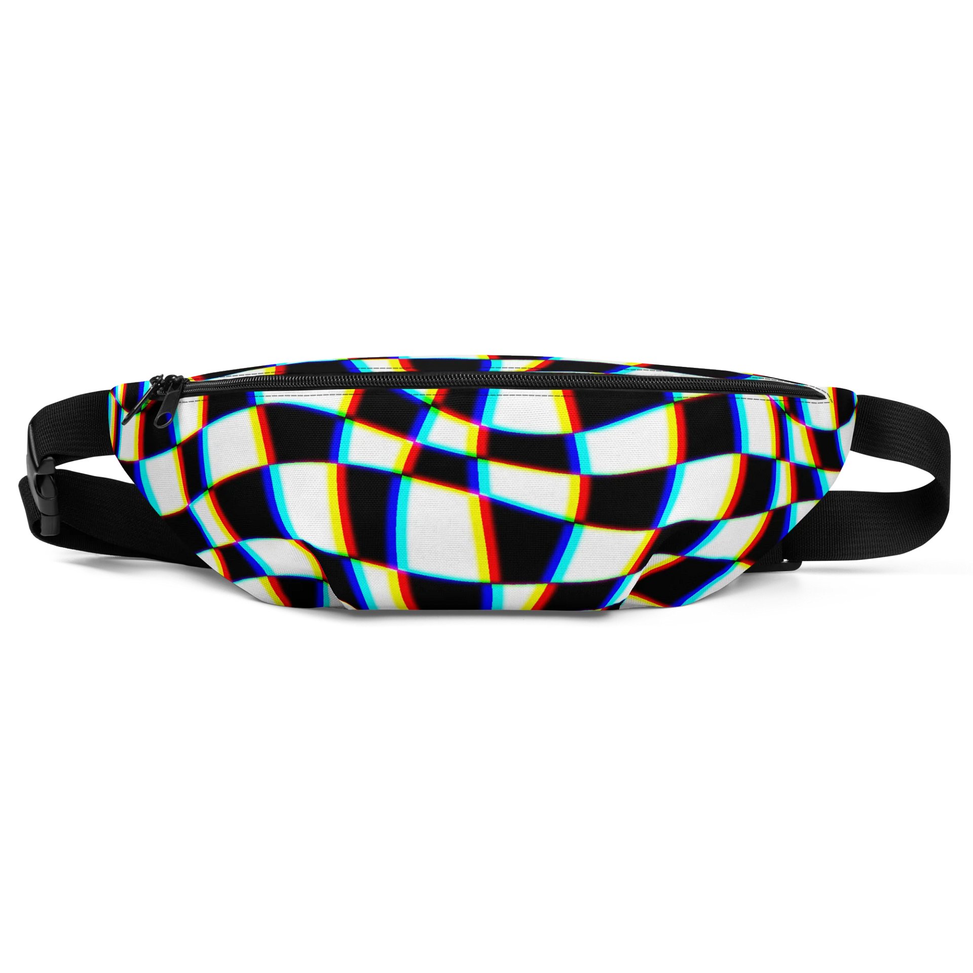 Trippy Checkered Fanny Pack product image (1)
